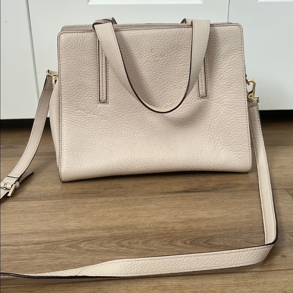 Kate Spade Cream Leather Bag